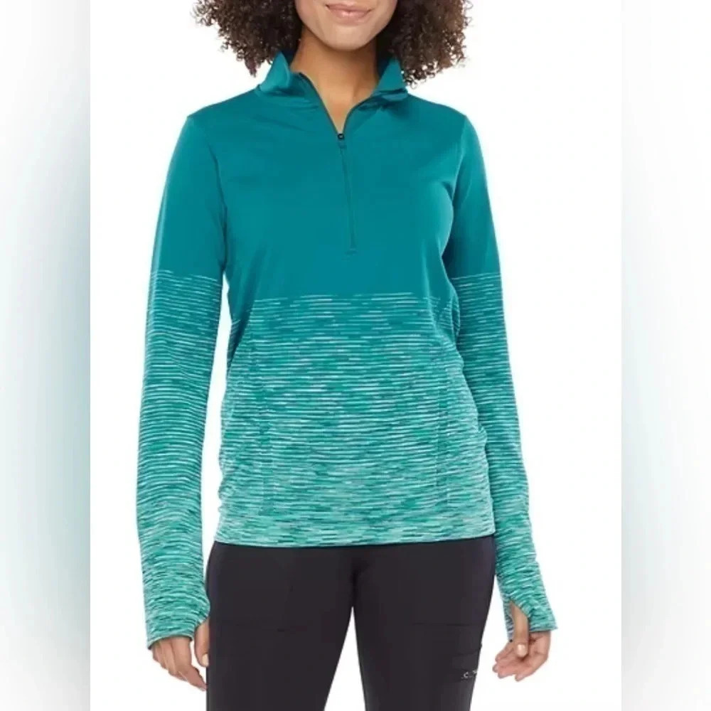 Xersion | Celestial Teal Quick Dri Jacket (L)